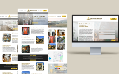 PNW Prestige Contractors Brand & Web Prototype
